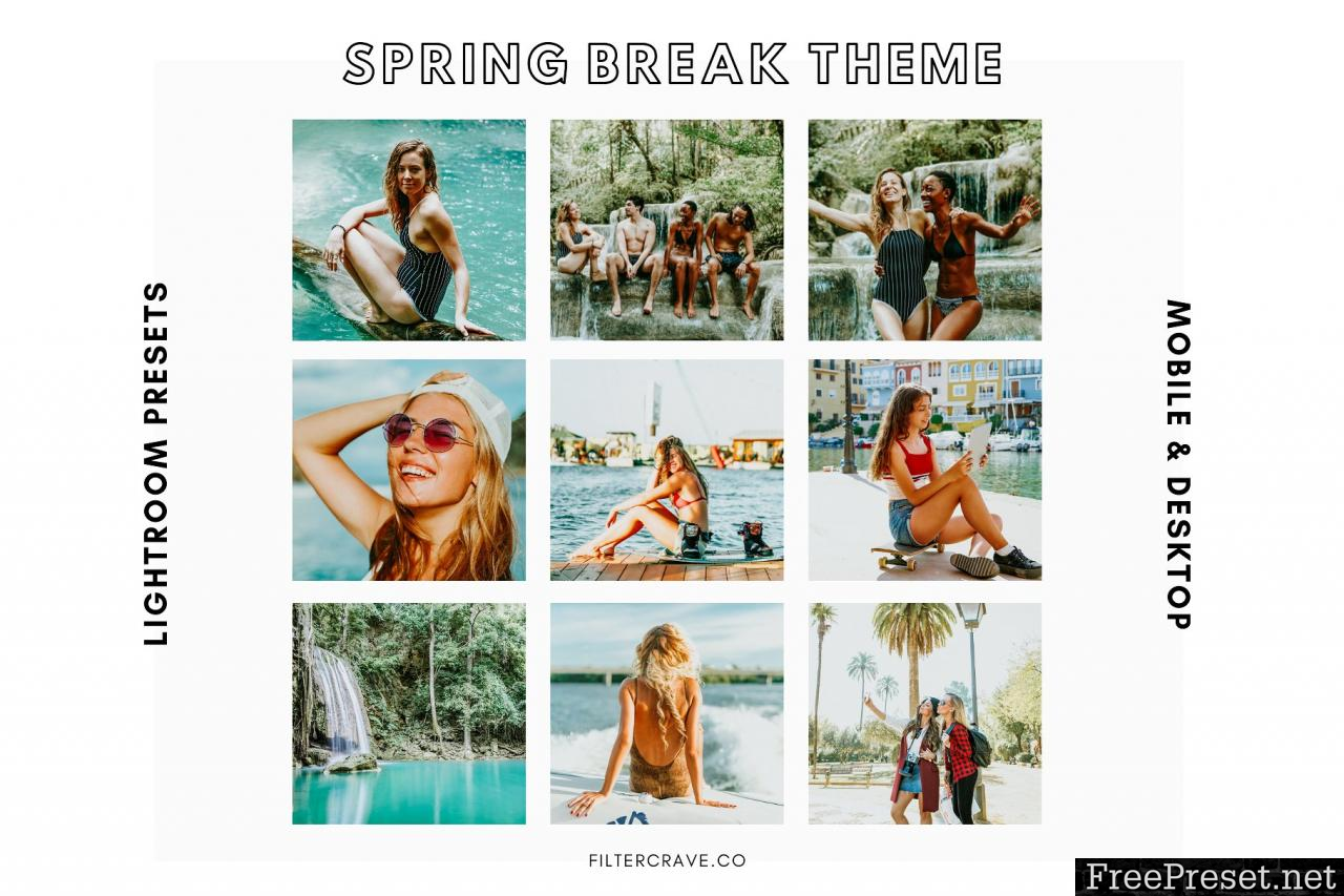 Spring Break Mobile Lightroom Preset 3505966