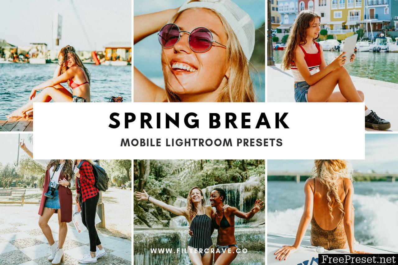 Spring Break Mobile Lightroom Preset 3505966