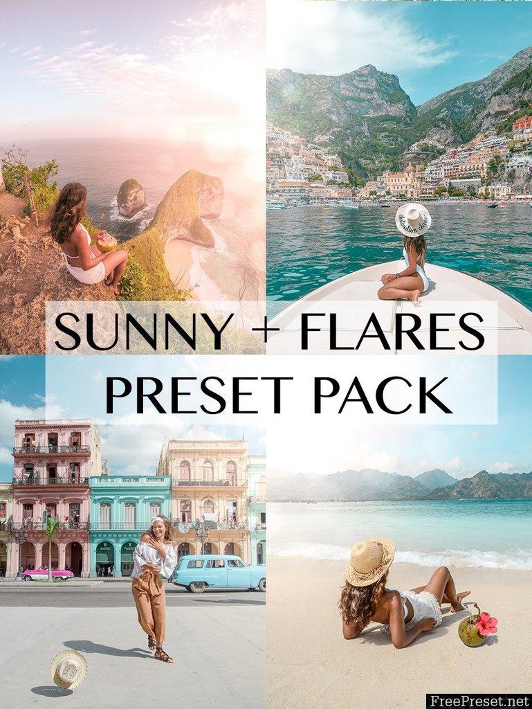 SUNNY + FLARES PRESETS for Mobile