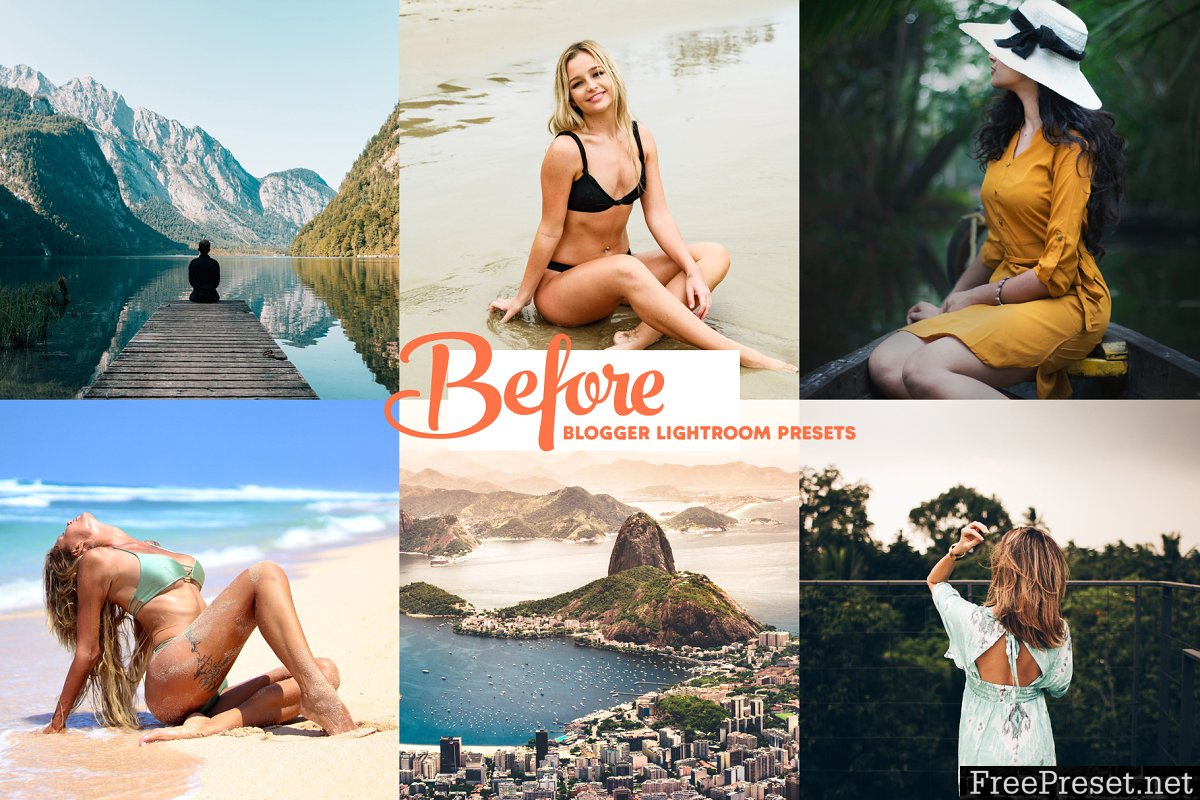 Travel Blogger Instagram LR presets 3021146