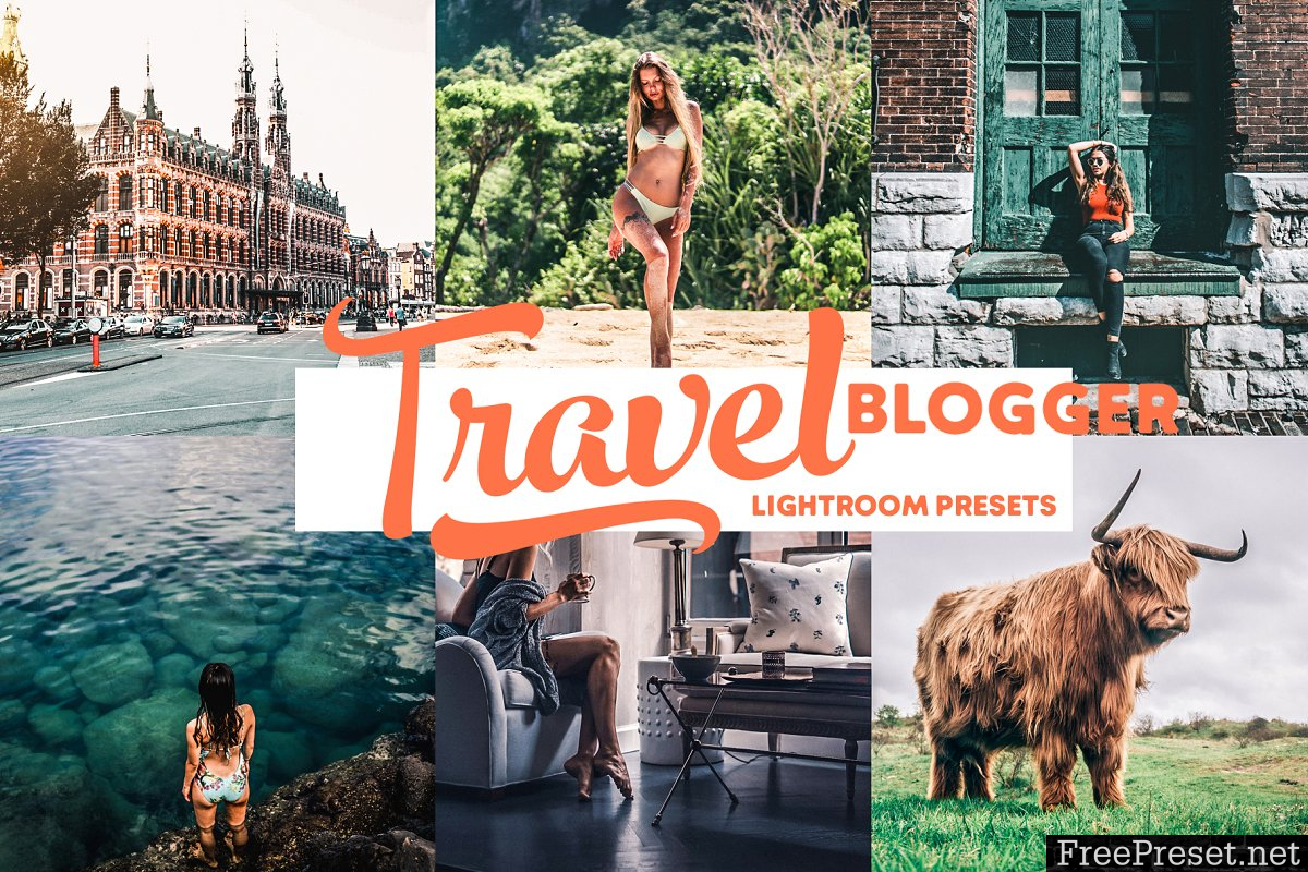 Travel Blogger Instagram LR presets 3021146