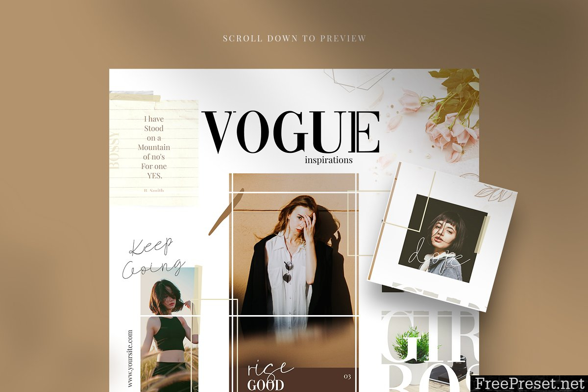 Vogue - instagram puzzle 3125793