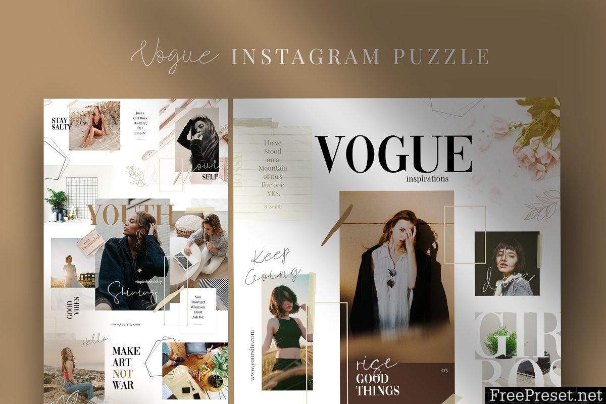 Vogue - instagram puzzle 3125793