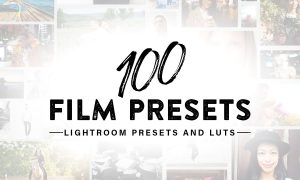 100 Film Lightroom Presets and LUTs 3651097