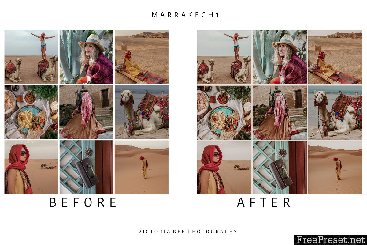 5 Mobile Lightroom presets MARRAKECH 3591380