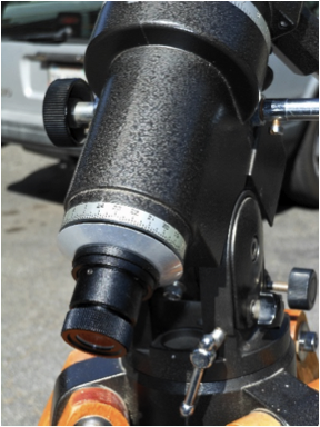 A mount's polar scope