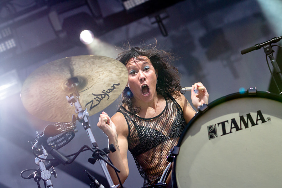 Matt and Kim at LouFest by Tim Bottchen on 500px.com