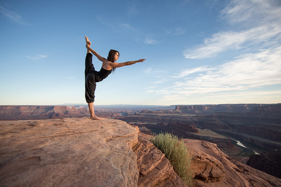 Dead horse point yoga by Eric  Paré on 500px.com