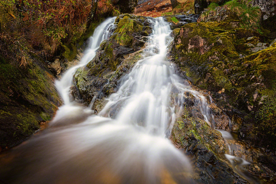 Glen Cannich Waterfall by Craig McCormick on 500px.com