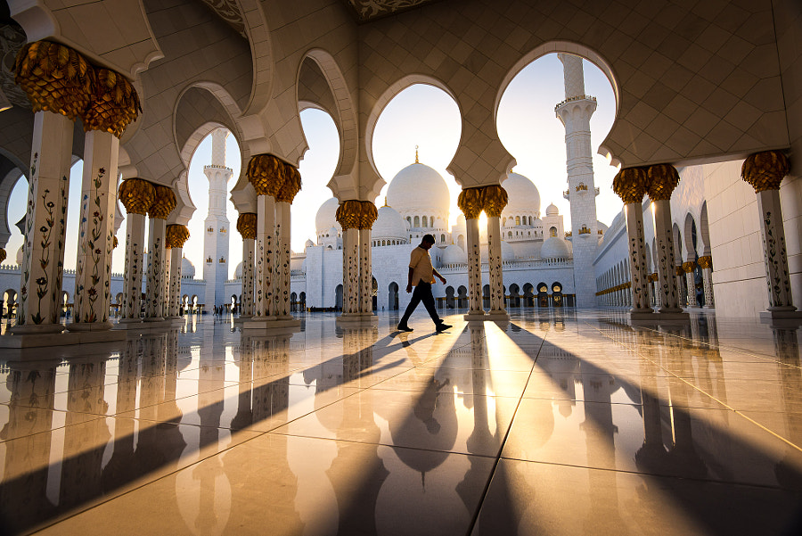 Sheikh Zayed Grand Mosque by Pete DeMarco  on 500px.com