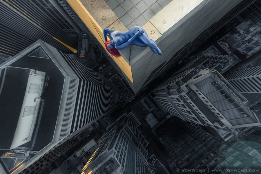 Rooftop Superheroes - Mystique by Benjamin Von Wong on 500px.com