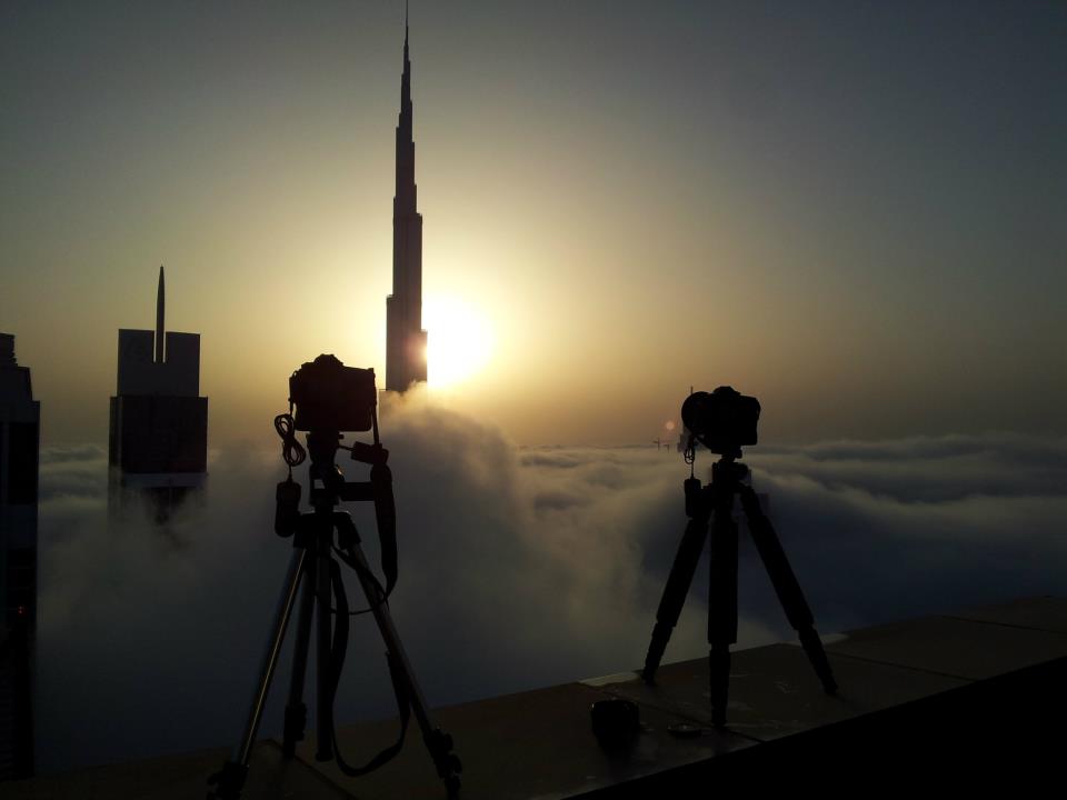 Shooting Burj Khalifa