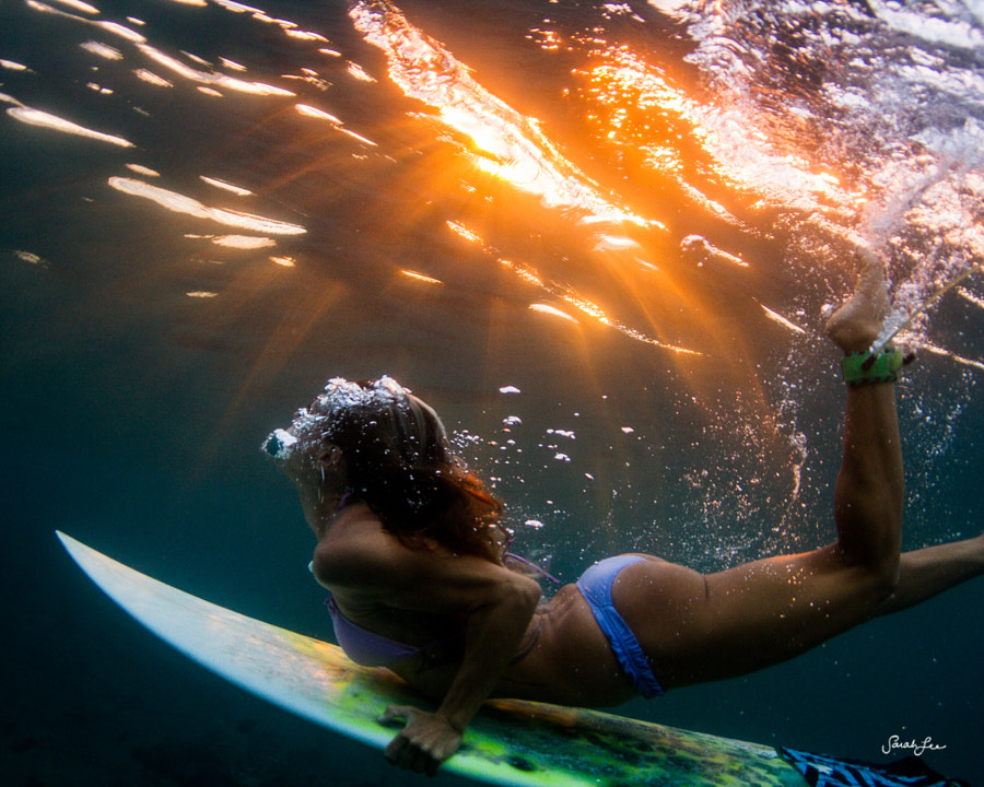 Sunset Beneath the Sea by Sarah Lee on 500px.com