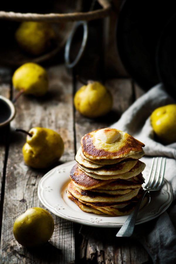 pancakes with pears by ?????? ??????? on 500px.com