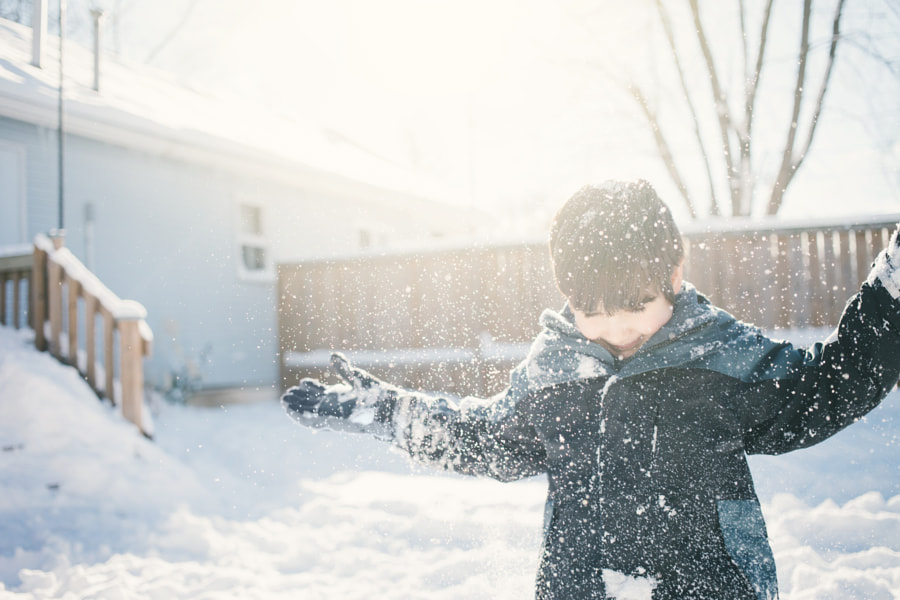 Playing In Snow by Nuno Silva on 500px.com