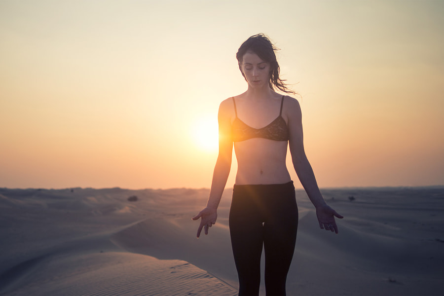 Zen sunset in Dubai by Eric  Paré on 500px.com