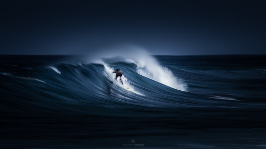 Blue Ice Surfing by Toby Harriman on 500px.com