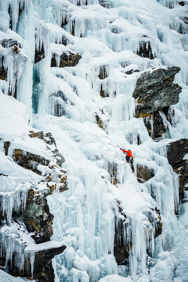 Ice climbing, New Zealand by Andrew Peacock on 500px.com