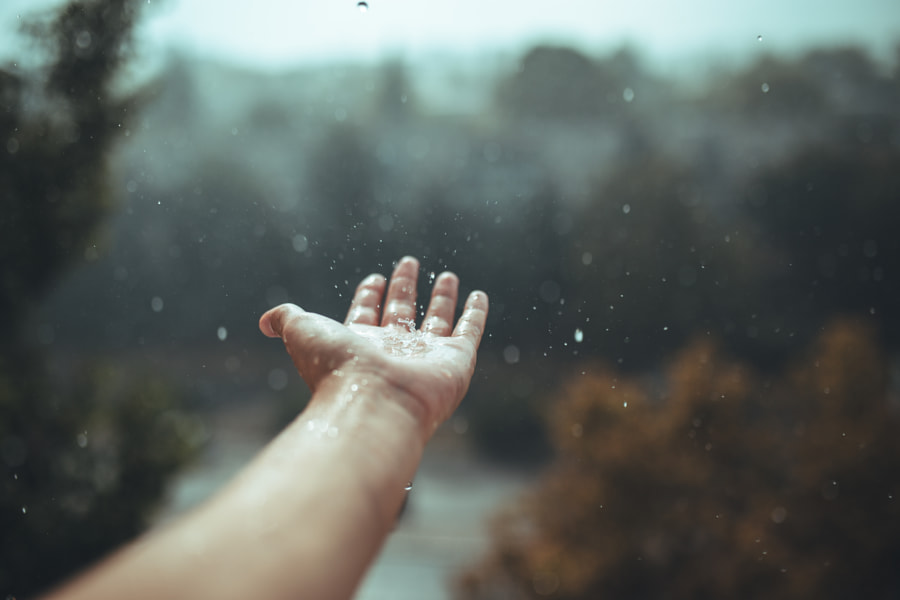 Raindrops falling by Igor Salkov on 500px.com