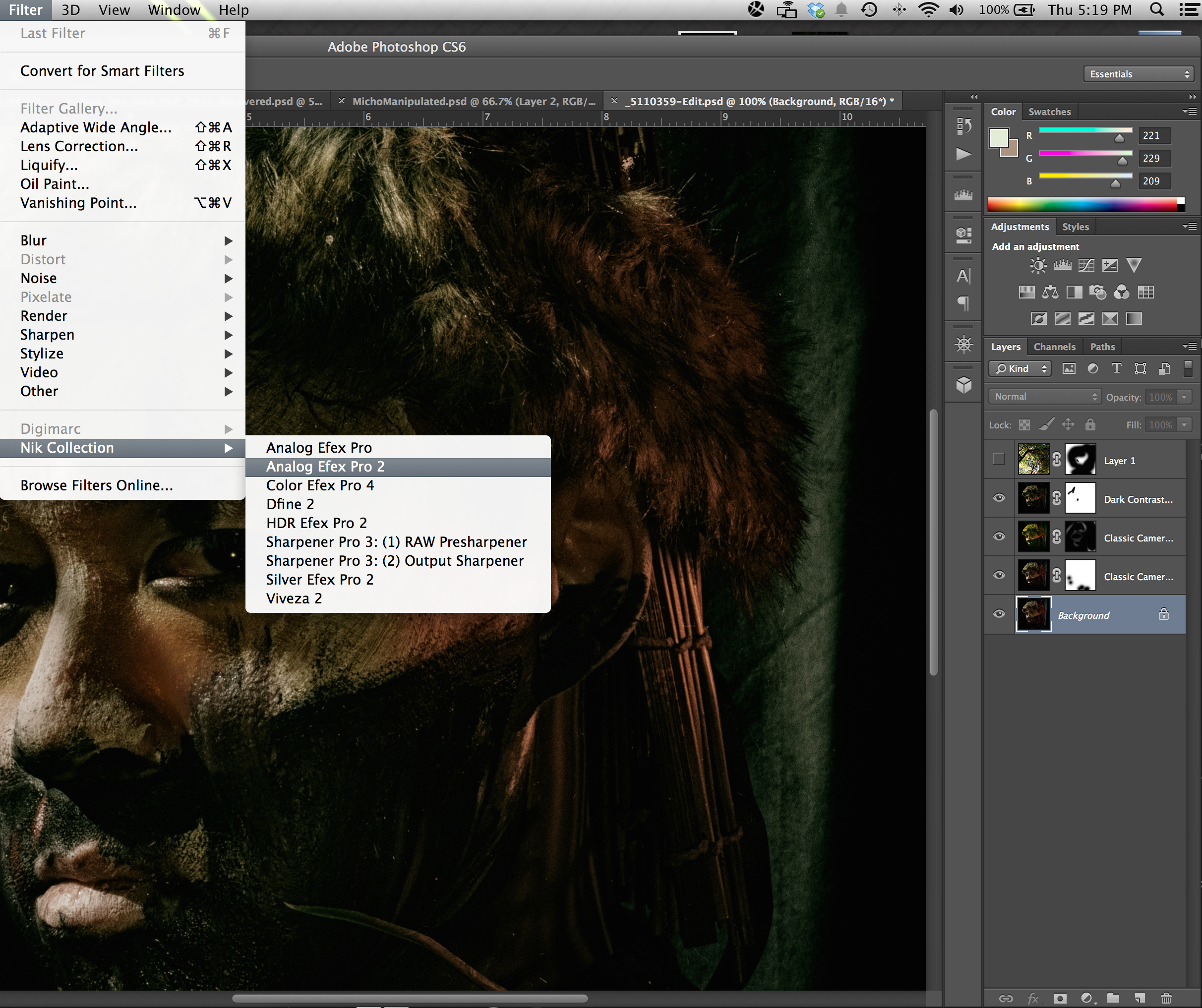 Open your image in Analog Efex Pro, as a plugin from within Photoshop