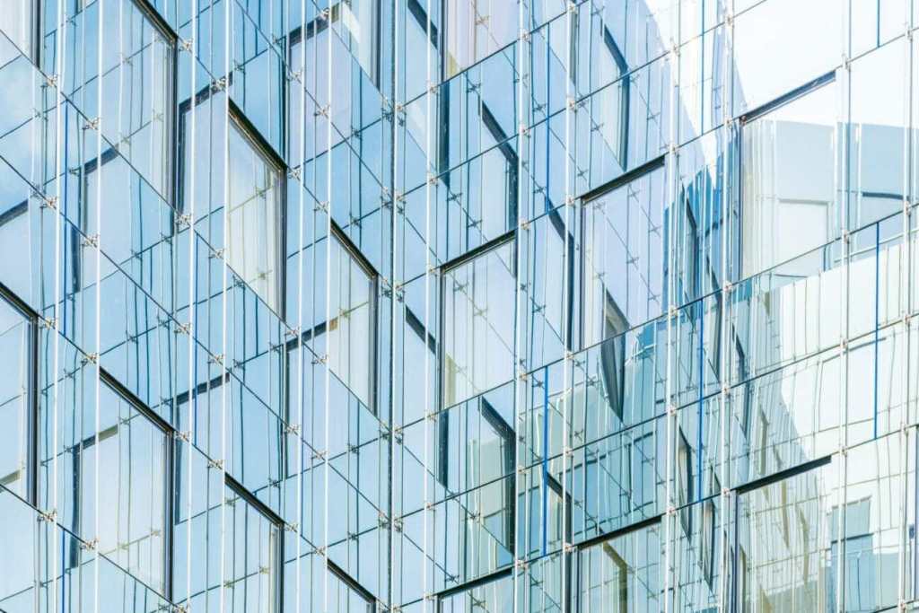 glass reflections building architectural photography