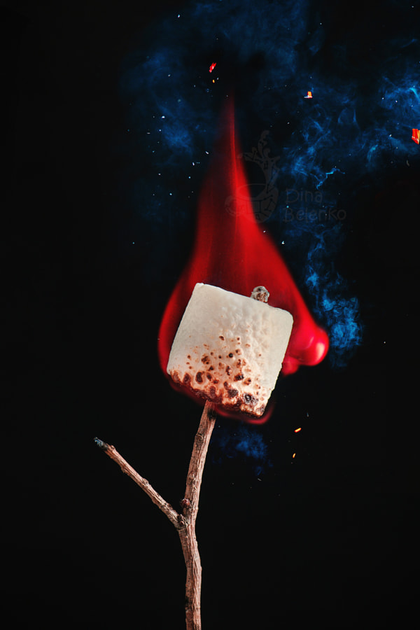 Happy roasted marshmallow by Dina Belenko on 500px.com