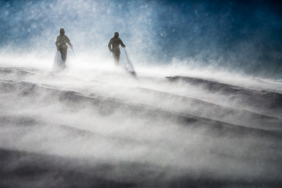 Windswept ice by Andrew Peacock on 500px.com