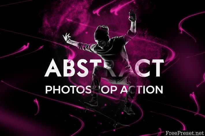 Abstract Photoshop Action V73J6M