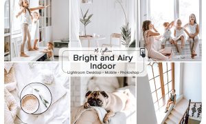 Bright and Airy Indoor Presets 3719578