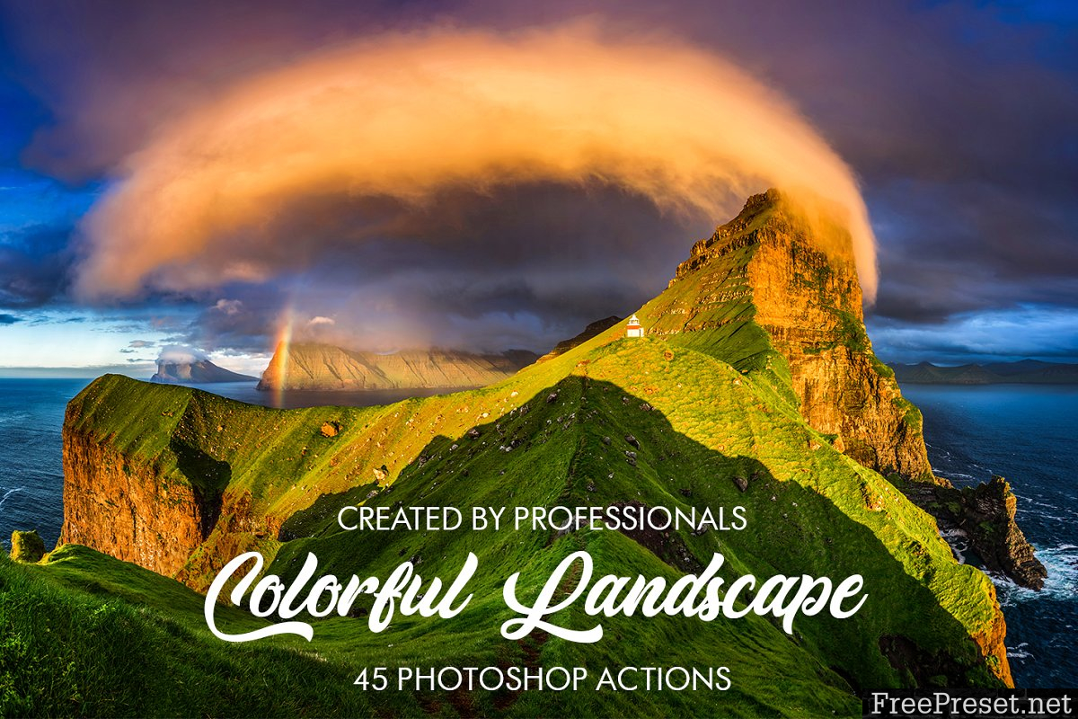 Colorful Landscape Photoshop Actions 3601683