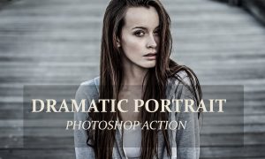 Dramatic Portrait - PS Action 3239335