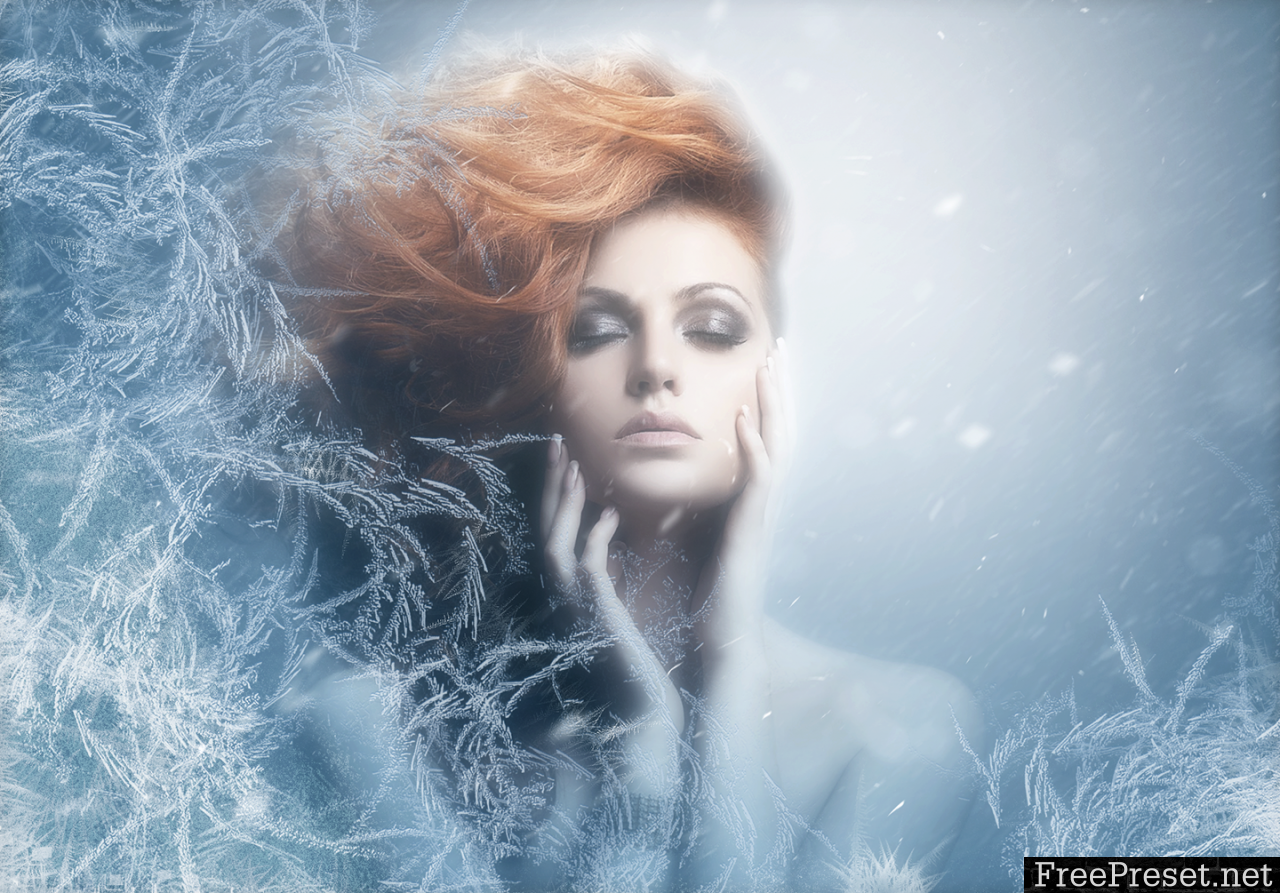 Frozen Photoshop Action CS3+ 19409748