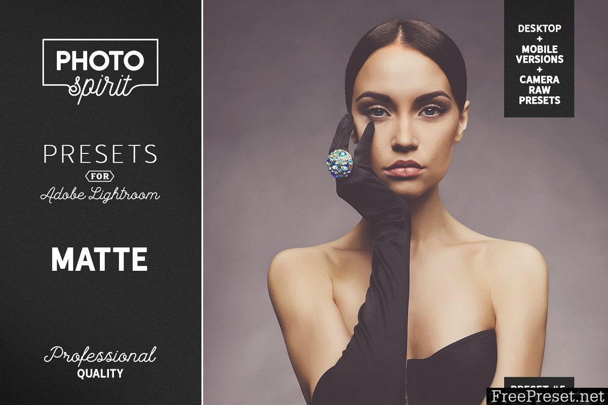 Matte LR Presets Mobile + Desktop 3712344