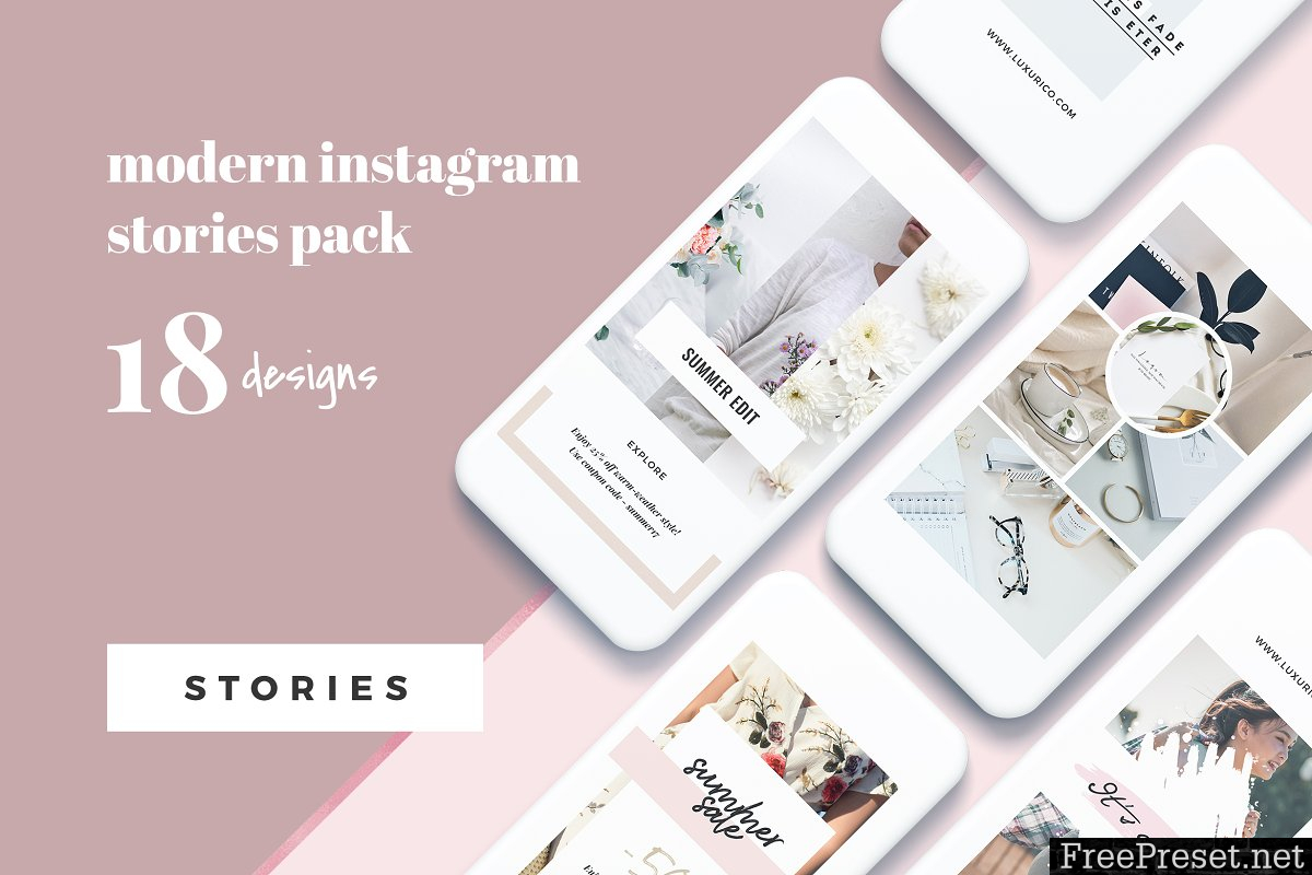 Modern Instagram Stories Pack 2306898