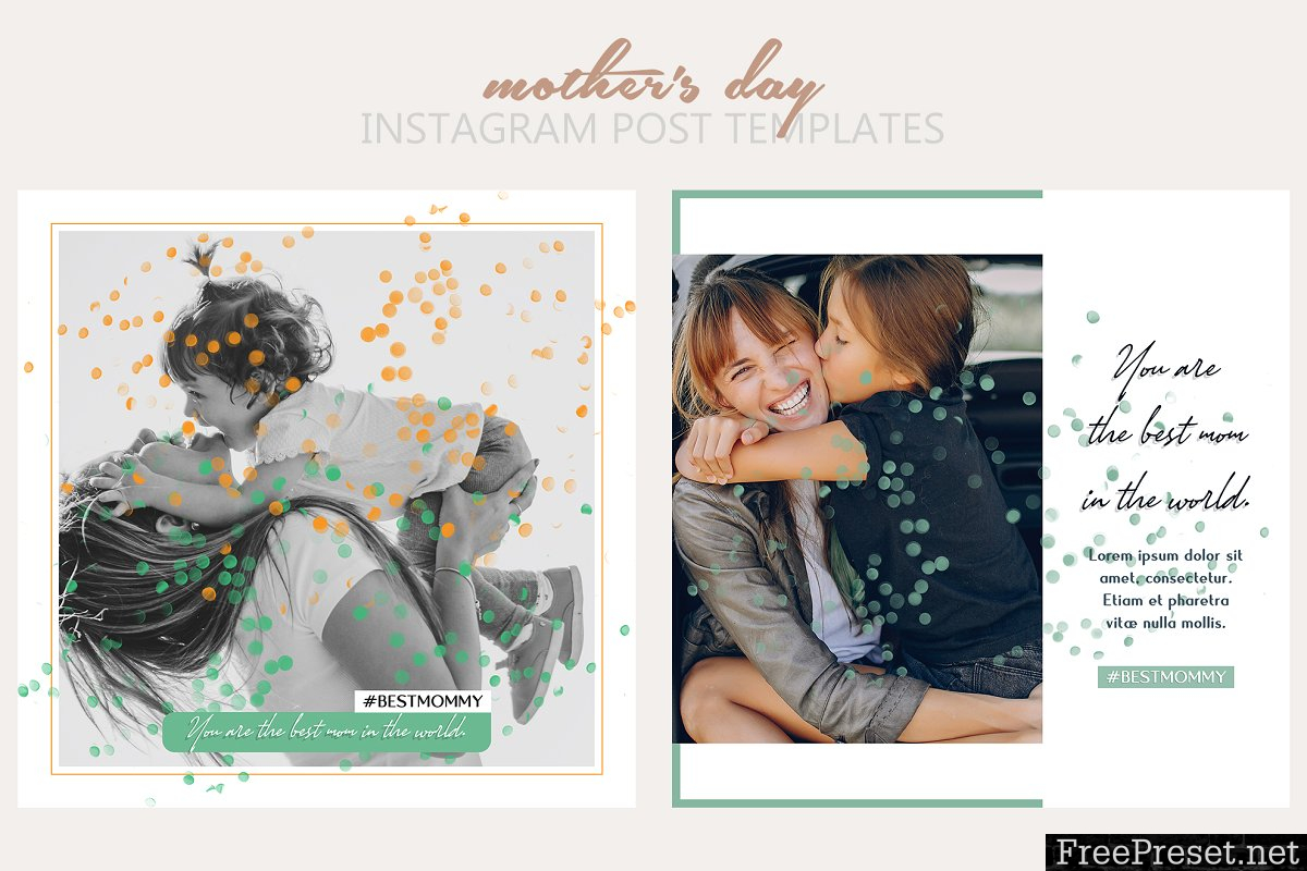 Mother's Day Instagram Templates 3698983