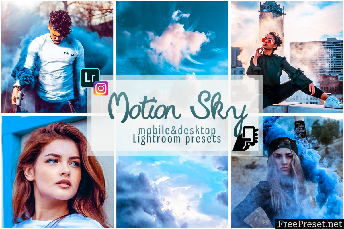 Motion sky presets mobile pc instagram