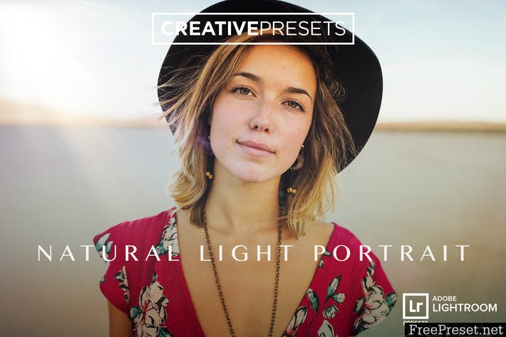 Natural Light Portrait - Lightroom Presets  Z2F4GW5