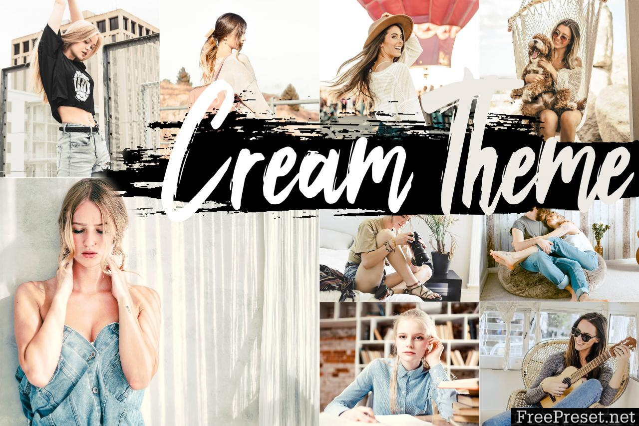 Neo Cream Theme Desktop Lightroom Preset