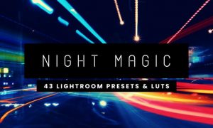 Night Magic - 43 Lightroom Presets and LUTs