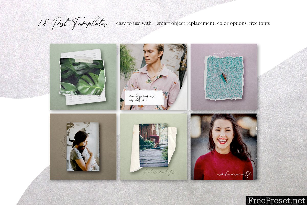 Paperly 1 – Instagram Post Templates 3703874