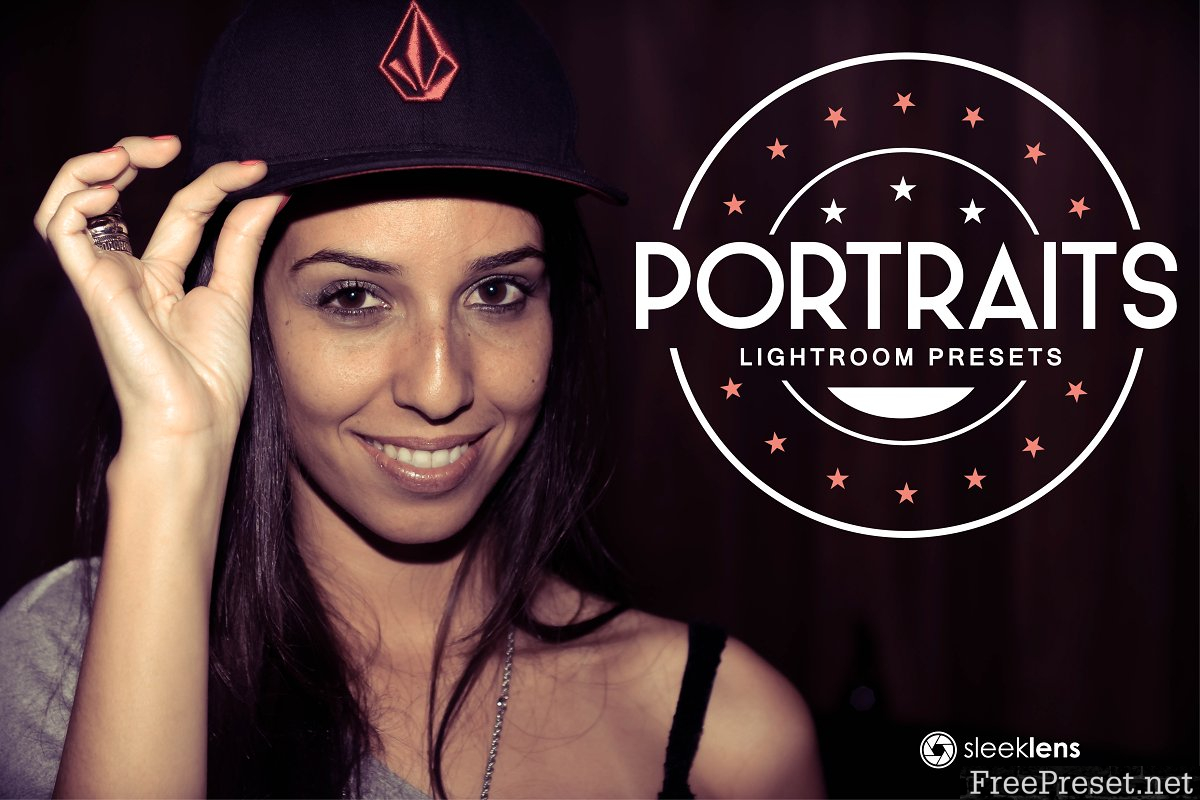 Portrait Lightroom Presets MegaPack - CM 306377