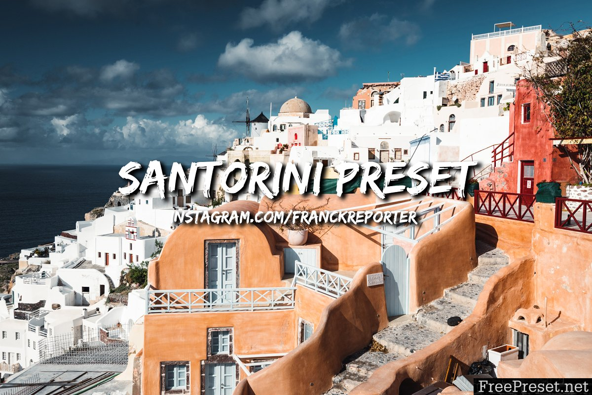 Santorini Lightroom Preset 3488220