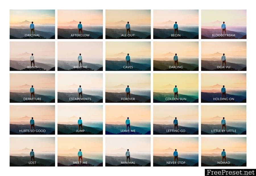 40 Traveller Lightroom Profiles and LUTs