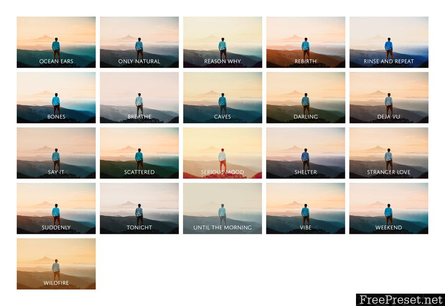 40 Traveller Lightroom Profiles and LUTs