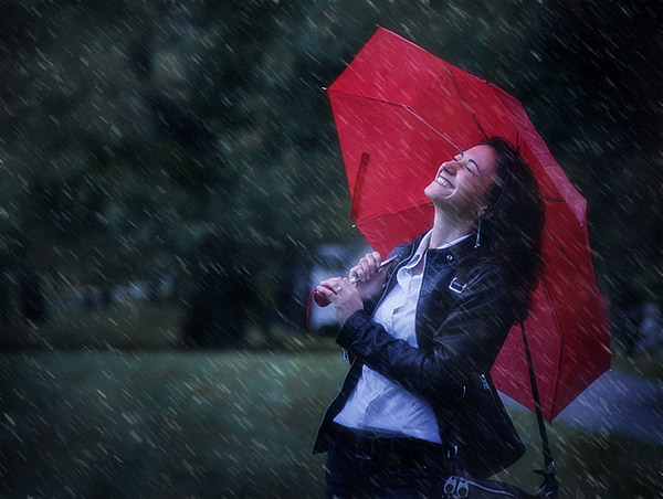 Add a Rain Effect to a Photo in Photoshop 11