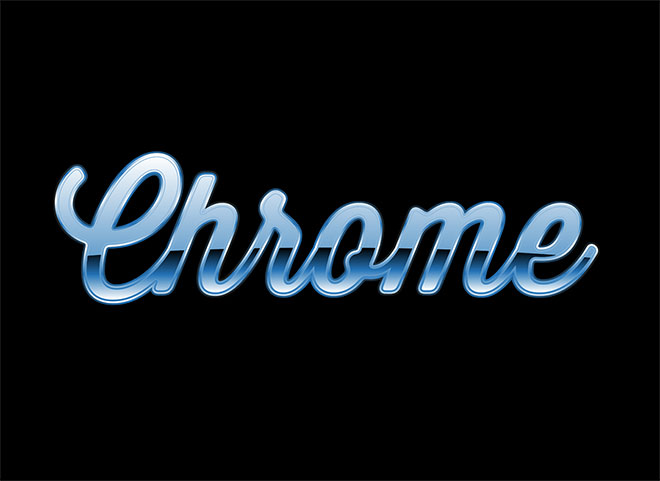 How To Create a Chrome Text Effect in Adobe Illustrator