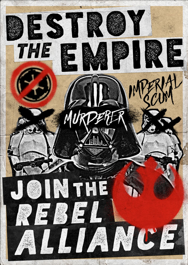 How To Create a Grungy Star Wars Propaganda Poster in Photoshop