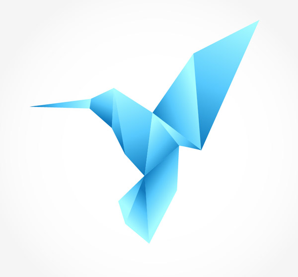 Origami Style Logo