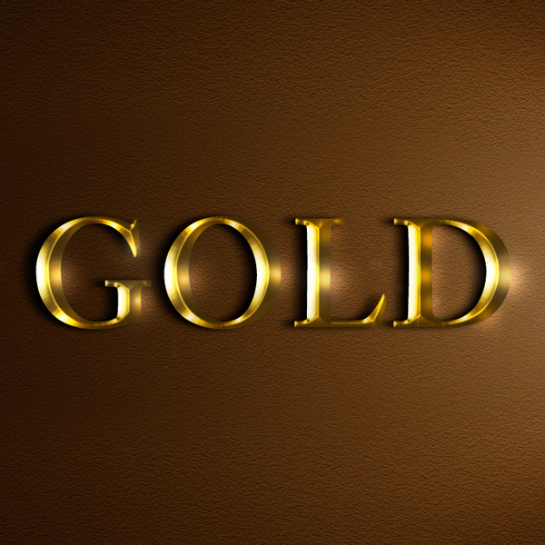 Create an Easy Realistic Gold Text Effect in Photoshop