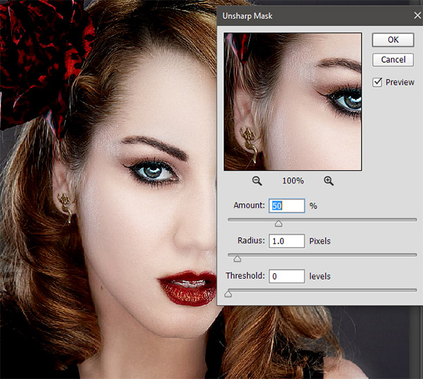 Create a Porcelain Skin Effect in Photoshop 11